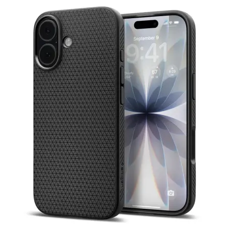 Case Spigen Liquid Air for Apple iPhone 17 Matte Black