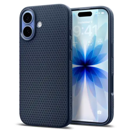 Case Spigen Liquid Air for Apple iPhone 17 Navy Blue