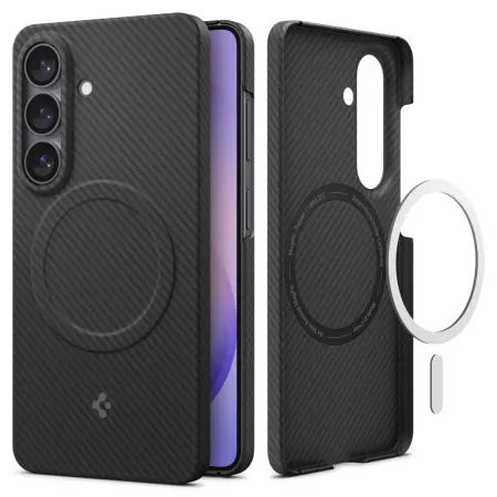 Case Spigen Airskin Aramid Magsafe for Samsung SM-S942 Galaxy S26 Black
