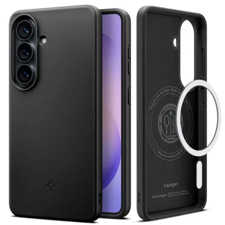 Case Spigen Thin Fit Magsafe for Samsung SM-S942 Galaxy S26 Black