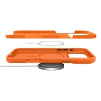 Case Spigen Silicone Fit Magsafe for Apple iPhone 17 Pro Max Cosmic Orange