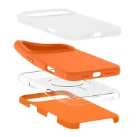 Case Spigen Silicone Fit Magsafe for Apple iPhone 17 Pro Max Cosmic Orange