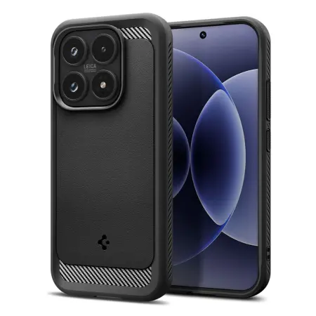 Case Spigen Rugged Armor  for Xiaomi 17 Matte Black