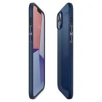 Case Spigen Thin Fit  for Apple iPhone 14 Plus iPhone 15 Plus Navy Blue