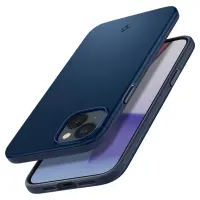 Case Spigen Thin Fit  for Apple iPhone 14 Plus iPhone 15 Plus Navy Blue