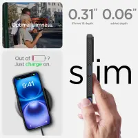 Case Spigen Liquid Air for Apple iPhone 16 Matte Black