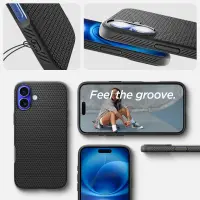 Case Spigen Liquid Air for Apple iPhone 16 Matte Black