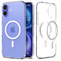 Case Spigen Liquid Crystal Magsafe for Apple iPhone 16 Clear