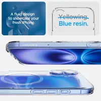 Case Spigen Liquid Crystal Magsafe for Apple iPhone 16 Clear