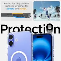 Case Spigen Liquid Crystal Magsafe for Apple iPhone 16 Clear