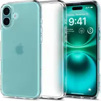 Case Spigen Ultra Hybrid for Apple iPhone 16 Frost Clear