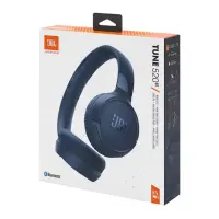 Bluetooth Stereo Headphones JBL Tune T520BTBLU On ear BT5.3 Operating Time 57 hours Blue