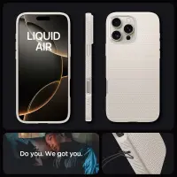 Case Spigen Liquid Air for Apple iPhone 16 Pro Max Natural Titanium