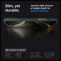 Case Spigen Liquid Air for Apple iPhone 16 Pro Max Abyss Green