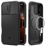 Case Spigen Optik Armor Magsafe for Apple iPhone 16 Pro Max Black