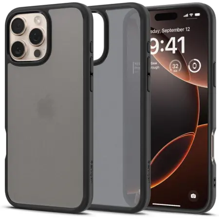 Case Spigen Ultra Hybrid for Apple iPhone 16 Pro Max Frost Black