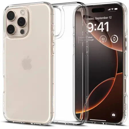 Case Spigen Ultra Hybrid for Apple iPhone 16 Pro Max Frost Clear