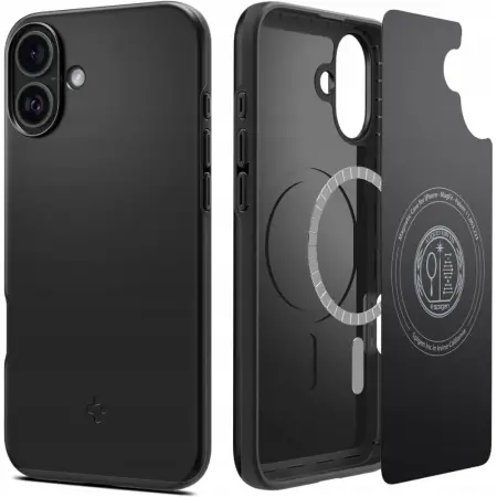 Case Spigen Thin Fit Magsafe for Apple iPhone 16 Plus Black