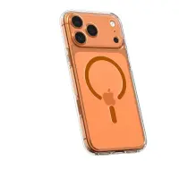 Case Spigen Ultra Hybrid Magsafe for Apple iPhone 17 Pro Max Clear Orange