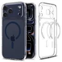 Case Spigen Ultra Hybrid Magsafe for Apple iPhone 17 Pro Max Clear Deep Blue