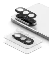 Camera Ringke Full Cover for Samsung SM-A376 Galaxy A37 SM-A576 Galaxy A57  Black 2 pack