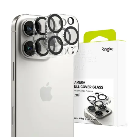 Camera Protector Ringke  for Apple iPhone 16 Pro 16 Pro Max Clear 2 pack