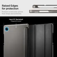 Case Spigen Smart Fold Samsung X110 X115 Galaxy Tab A9 X130 X133 X135 Galaxy Tab A11 Matte Black