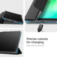 Case Spigen Smart Fold Samsung X110 X115 Galaxy Tab A9 X130 X133 X135 Galaxy Tab A11 Matte Black