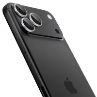 Camera Protector Spigen Optik Pro Ez Fit Glass for Apple iPhone 16 Pro 16 Pro Max 17 Pro 17 Pro Max Silver 2 pack