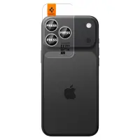 Camera Protector Spigen Optik Pro Ez Fit Glass for Apple iPhone 16 Pro 16 Pro Max 17 Pro 17 Pro Max Silver 2 pack
