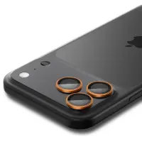 Camera Protector Spigen Optik Pro Ez Fit Glass for Apple iPhone 14 Pro 14 Pro Max 15 Pro 15 Pro Max 16 Pro 16 Pro Max 17 Pro 17 Pro Max Orange 2 pack