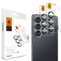 Camera Protector Spigen Spigen Optik Pro HD Glass Ez Fit for Samsung SM-S942 Galaxy S26 Black 2 pack