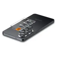 Camera Protector Spigen Spigen Optik Pro HD Glass Ez Fit for Samsung SM-S942 Galaxy S26 Black 2 pack