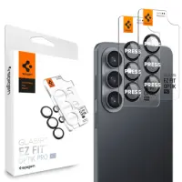 Camera Protector Spigen Spigen Optik Pro HD Glass Ez Fit for Samsung SM-S947 Galaxy S26+ Black 2 pack