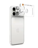 Camera Film Spigen Optik Pro XL Glass Ez Fit  for Apple iPhone 17 Pro Max Silver