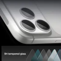 Camera Film Spigen Optik Pro XL Glass Ez Fit  for Apple iPhone 17 Pro Max Silver
