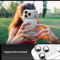 Camera Film Spigen Optik Pro XL Glass Ez Fit  for Apple iPhone 17 Pro Max Silver