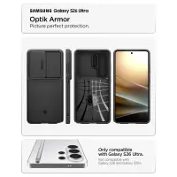 Case Spigen Optik Armor  for Samsung SM-S948 Galaxy S26 Ultra Black