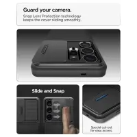 Case Spigen Optik Armor  for Samsung SM-S948 Galaxy S26 Ultra Black