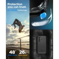 Case Spigen Rugged Armor  for Samsung SM-A376 Galaxy A37 5G Matte Black