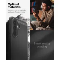 Case Spigen Rugged Armor  for Samsung SM-A576 Galaxy A57 5G Matte Black