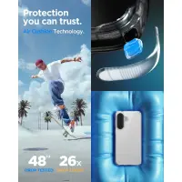 Case Spigen Ultra Hybrid  for Samsung SM-A576 Galaxy A57 5G Crystal Clear