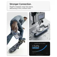 Case Spigen Ultra Hybrid Magsafe  for Samsung SM-S942 Galaxy S26 Light Blue