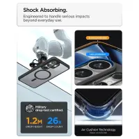 Case Spigen Ultra Hybrid Magsafer  for Samsung SM-S948 Galaxy S26 Ultra Matte Black