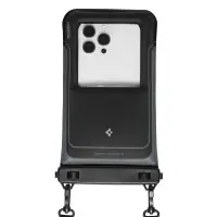 Waterproof Bag Spigen A611P IPX8 Floating Universal Dimensions 13.3cm x 22.5cm 2 pack Matte Black