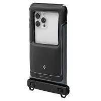 Waterproof Bag Spigen A611P IPX8 Floating Universal Dimensions 13.3cm x 22.5cm 2 pack Matte Black