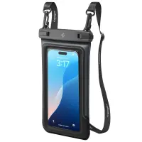 Waterproof Bag Spigen A611P IPX8 Floating Universal Dimensions 13.3cm x 22.5cm 2 pack Matte Black