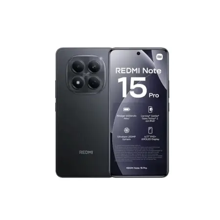 Xiaomi Redmi Note 15 Pro 4G Dual Sim 6.77" 12GB/512GB NFC IP65 Black