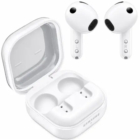 Wireless Bluetooth Samsung Galaxy Buds4 SM-R540 Hybrid ANC IP54 + Charging Case White