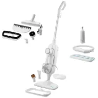 Steam Mop 2-in-1 Sencor SSC 6010WH 1500W with Detachable Steamer for All Types of Surfaces and 3 Steam Levels Cable 5m White